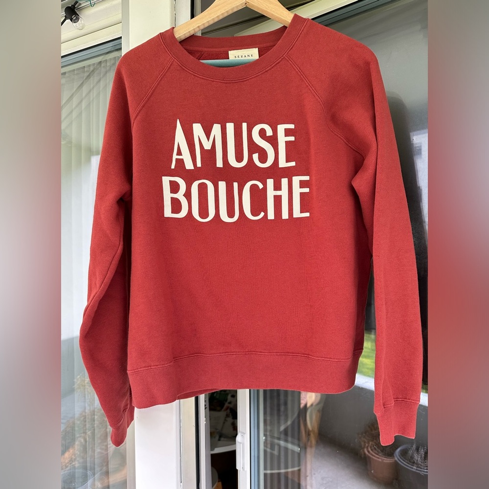 Sezane Amuse Bouche sweatshirt